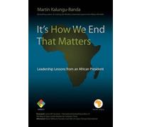 Martin Kalungu-Banda It's How We End That Matters (Copertina rigida)