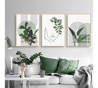 Martin Kench Set di 3 poster in stile bohémien, decorazione moderna da parete, per soggiorno, camera da letto, senza cornice (A,30 x 40 cm)