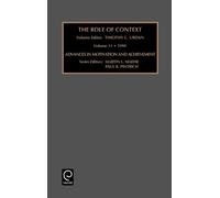 Martin L. Maehr Role of Context (Copertina rigida)