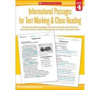 Martin Lee Marc Informational Passages for Text Marking & Close Read (Tascabile)