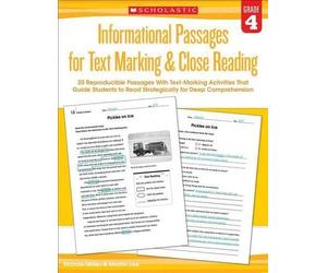 Martin Lee Marc Informational Passages for Text Marking & Close Read (Tascabile)
