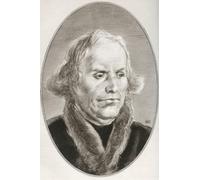Martin Lutero 1483 - 1546. professore tedesco di teologia compositore sacerdote e monaco. Illustrazione di Gordon Ross artista e illustratore americano (1873-1946) da Biografie viventi di leader