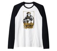 Martin Lutero Maglia con Maniche Raglan