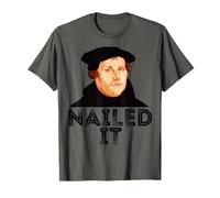 Martin Luther ha inchiodato Esso riforma protestante Maglietta