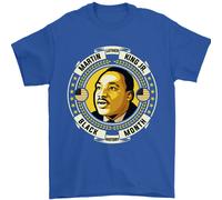 Martin Luther King Black History Month Uomo T-Shirt 100% Cotone