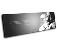 Martin Luther King Jr Iconic Celebrities SINGLE TELA parete arte foto stampa