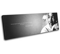 Martin Luther King Jr Iconic Celebrities SINGLE TELA parete arte foto stampa