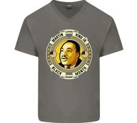 Martin Luther King Maglietta In Cotone A V Per Uomo Del Mese Della Storia Nera