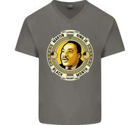 Martin Luther King Maglietta In Cotone A V Per Uomo Del Mese Della Storia Nera