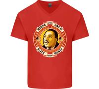 Martin Luther King Maglietta In Cotone A V Per Uomo Del Mese Della Storia Nera