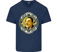 Martin Luther King Maglietta In Cotone A V Per Uomo Del Mese Della Storia Nera