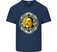 Martin Luther King Maglietta In Cotone A V Per Uomo Del Mese Della Storia Nera