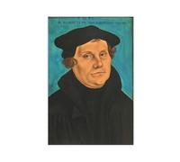 Martin Luther - Poster decorativo da parete con tema Riforma 95 tesi, decorazione artistica da parete, per bar, ristorante, garage, caffetteria, senza cornice, 40 x 60 cm