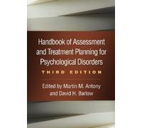 Martin M. Anton Handbook of Assessment and Treatment Planning (Copertina rigida)