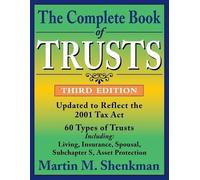 Martin M. Shenkman The Complete Book of Trusts (Tascabile)