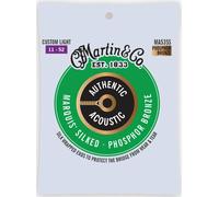 Martin Authentic acustica - SP - seta Custom Light ( 11-52 ) Phosphor Bronze, Set singolo