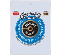 MARTIN MA540 CORDE PER CHITARRA ACUSTICA 12-54 PHOSPHOR BRONZE LIGHT AUTHENTIC S