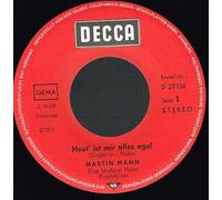 Martin Mann - Heut' ist mir alles egal / Vinyl single [Vinyl-Single 7'']