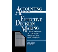 Martin Mellman Joseph Kerstein St Accounting For Effective D (Copertina rigida)