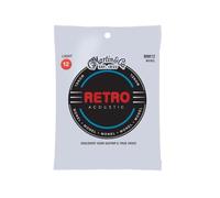 Martin MM13 RETRO ACOUSTIC NICKEL EXTRA LIGHT MONEL 12 CORDE