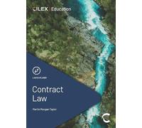 Martin Morgan-Taylor Tracey Cooper Contract Law (Tascabile)