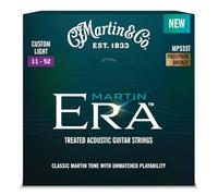 MARTIN - MP353T, Corde Per Chitarra Acustica ERA Custom Light, Phosphor Bronze Round Wound, Scalatura 11-52, Set 6 Corde