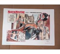 MARTIN MYSTERE POSTER FIRMATO/SIGNED LUCA RAIMONDO 59X42