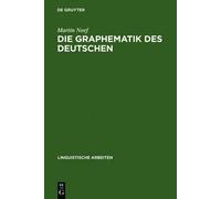 Martin Neef Die Graphematik des Deutschen (Copertina rigida)