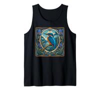 Martin Pescatore - Kingfisher Art Nouveau Canotta