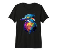 Martin Pescatore Kingfisher Uccello Martin Pescatore Maglietta Premium