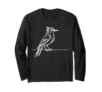 Martin Pescatore Linea Ornithologist Maglia a Manica
