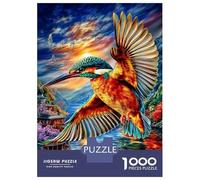 Martin pescatore Puzzle 1000 Pezzi | Puzzle Per Adulti E Bambini | Per Tutta La Famiglia | Con Una Misura Di 52x38cm/1000pcs
