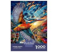 Martin pescatore Puzzle 1000 Pezzi | Puzzle Per Adulti E Bambini | Per Tutta La Famiglia | Con Una Misura Di 52x38cm/1000pcs