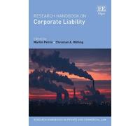 Martin Petrin Research Handbook on Corporate Liability (Copertina rigida)