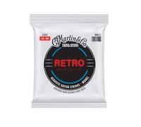 Martin Retro® - Corde per chitarra acustica, Monel, calibro leggero, tonalità calda e naturale a lunga durata