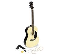 Martin Smith Chitarra Acustica a Grandezza Naturale con Plettri & Lezioni