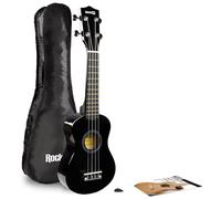 Martin Smith uk-222-a ukulele, naturale Nero Ukulele soprano Black