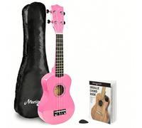 Ukulele soprano Martin Smith con custodia per ukulele e libro di accordi
