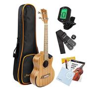 Martin Smith Vera Sapele Legno 26 Pollici Tenore Ukulele Kit con Custodia Imbott