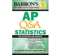 Martin Sternstein AP Q&A Statistics: With 600 Questions and Answers (Tascabile)