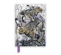 Martin Truefitt-Baker: Hares in Meadow Cranesbill (Foiled Journal)