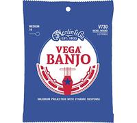 Martin- V730 VEGA BANJO STRINGS MEDIUM NICKEL WOUND, 5 corde