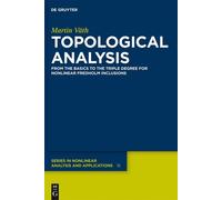 Martin Väth Topological Analysis (Copertina rigida)