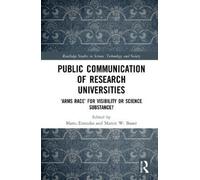 Martin W. Bauer Public Communication of Research Universities (Tascabile)
