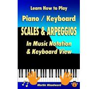 Martin Woodward Learn How to Play Piano / Keyboard SCALES & ARPEGGIO (Tascabile)