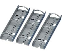 Martin Yale DRS3 - Set di 3 anelli catalogo Master Steel Sezione, grigio, progettato per l'uso con riviste perforate e materiali a foglia larga, capacità di riempimento 5,1 cm