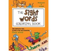 Martina Goulart The Sight Words Coloring Book (Tascabile)