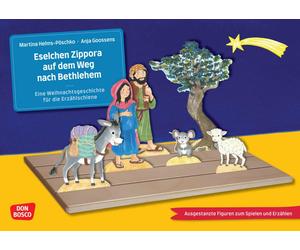 Martina Helms-P Eselchen Zippora auf dem Weg nach Bethlehem. Eine W (Geklammert)
