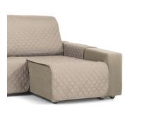 Martina Home Copri chaise longue imbottito Ambar, 240 cm, pelle