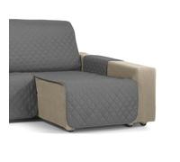 Martina Home Copri chaise longue imbottito Ambar, 280 cm, antracite